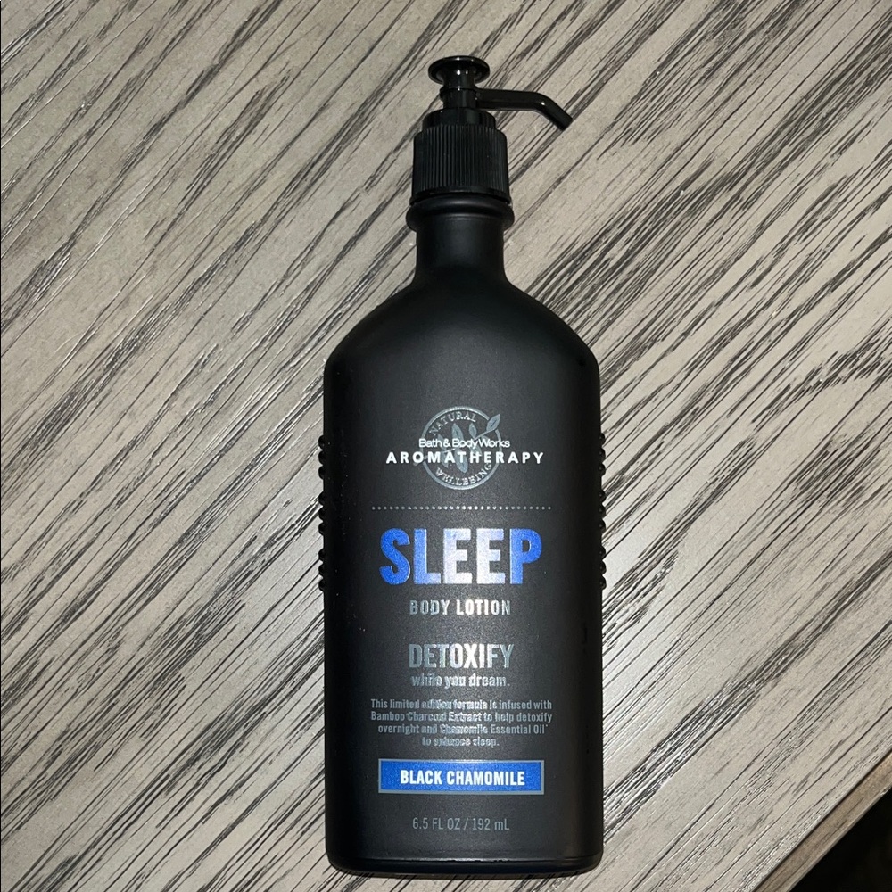 Bath & Body Works Sleep Body Lotion in Black Chamomile